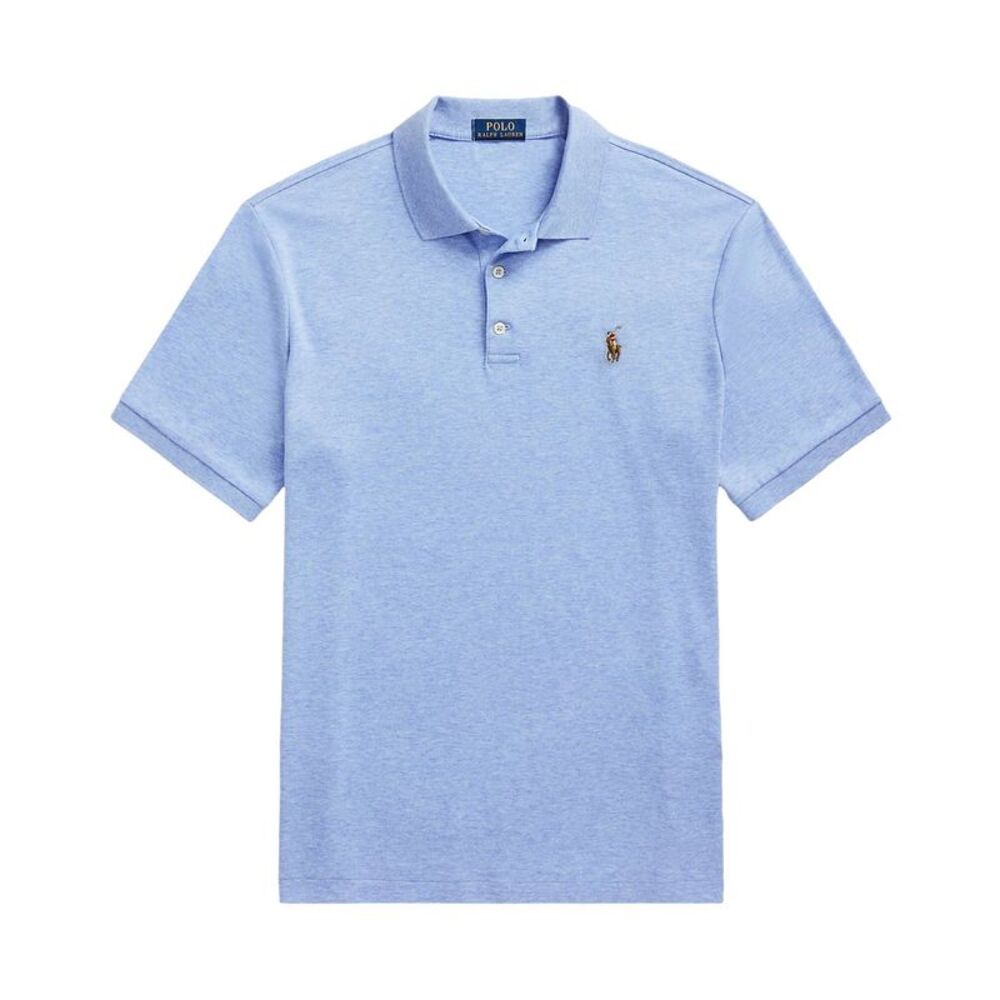 Polo Ralph Lauren Mens Classic Fit Soft Cotton Polo Shirt XL Isle Heather - NWT